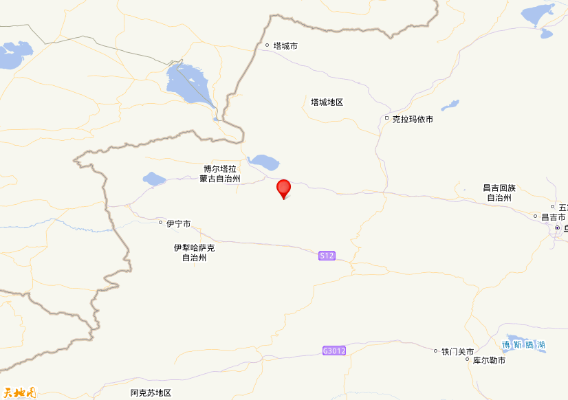2019年09月14日10时33分，在新疆博尔塔拉自治州精河县发生了M 3.1级地震，震中纬度44.27，经度83.25。