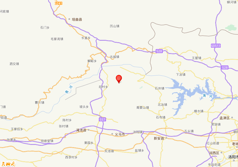 2019年09月15日12时42分，在河南三门峡市渑池县发生了M 2.7级地震，震中纬度34.99，经度111.90。