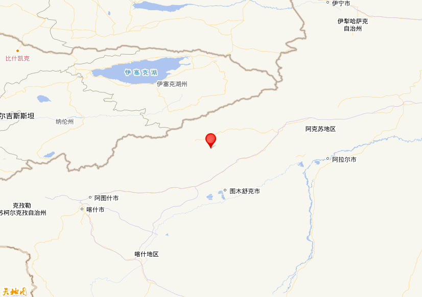 2019年09月15日18时12分，在新疆阿克苏地区柯坪县发生了M 3.1级地震，震中纬度40.76，经度78.77。