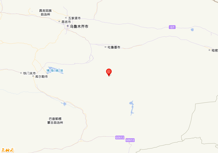 2020年02月10日18时12分，在新疆吐鲁番市高昌区发生了M 3.8级地震，震中纬度41.71，经度89.34。