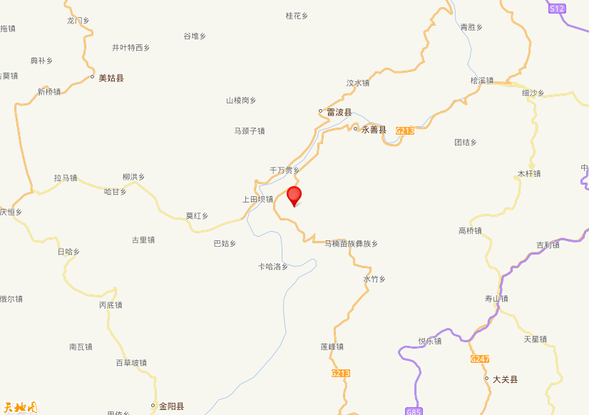 2020年05月30日08时30分，在云南昭通市永善县发生了M 3.2级地震，震中纬度28.08，经度103.52。
