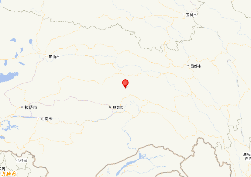 2020年08月09日16时50分，在西藏林芝市波密县发生了M 4.4级地震，震中纬度30.32，经度94.92。