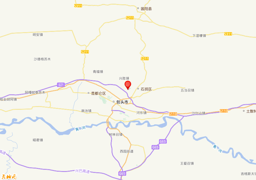 2020年10月16日21时44分，在内蒙古包头市九原区发生了M 3.8级地震，震中纬度40.67，经度110.01。