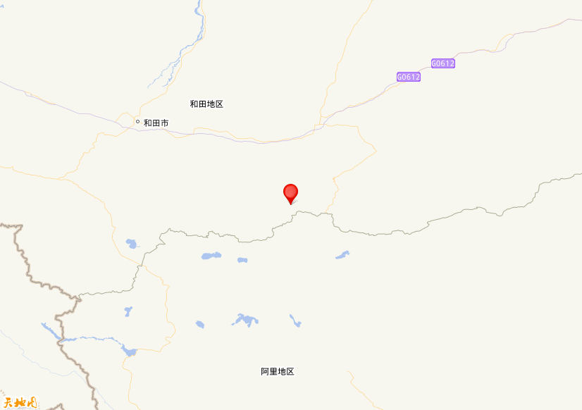 2021年01月18日03时51分，在新疆和田地区于田县发生了M 3.4级地震，震中纬度35.81，经度82.33。