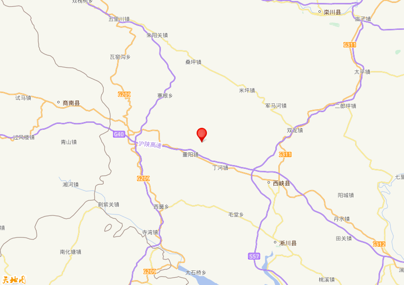 2021年03月07日19时13分，在河南南阳市西峡县发生了M 3.0级地震，震中纬度33.42，经度111.28。