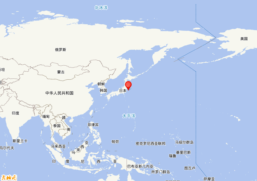 2021年08月04日12时40分，在日本本州东岸近海发生了M 5.3级地震，震中纬度36.15，经度142.05。