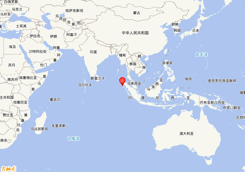 2021年09月15日04时13分，在印尼苏门答腊岛北部海域发生了M 5.5级地震，震中纬度3.05，经度95.6。