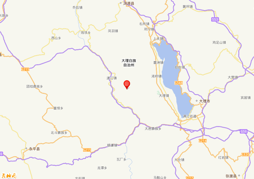 2021年09月15日07时19分，在云南大理州漾濞县发生了M 3.3级地震，震中纬度25.73，经度99.99。
