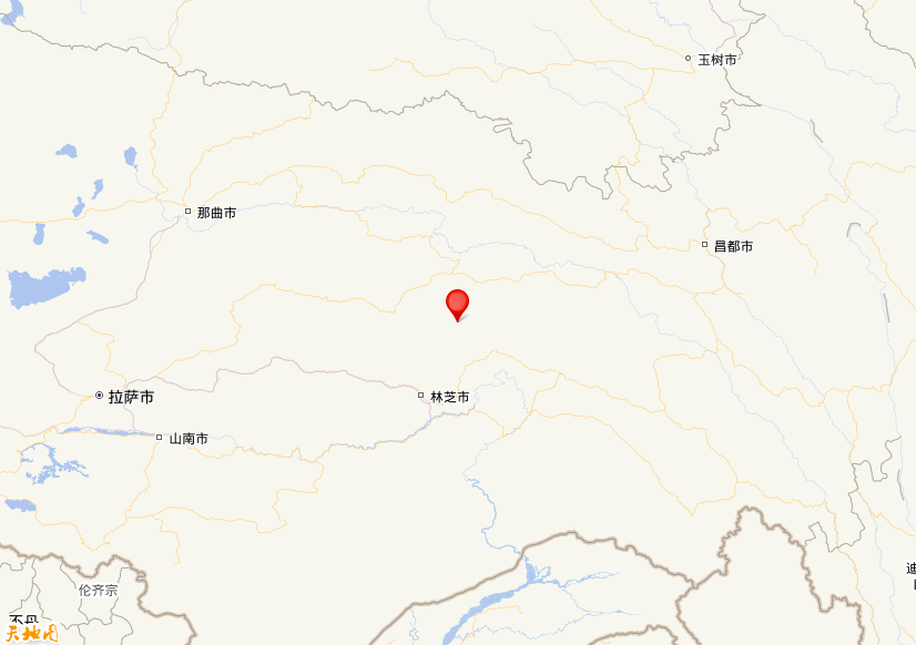 2021年09月25日17时24分，在西藏林芝市波密县发生了M 3.0级地震，震中纬度30.37，经度94.73。