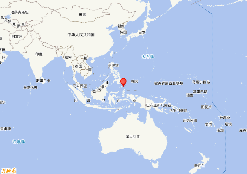 2021年12月05日07时47分，在印尼哈马黑拉岛以北海域发生了M 6.1级地震，震中纬度4.01，经度128.08。