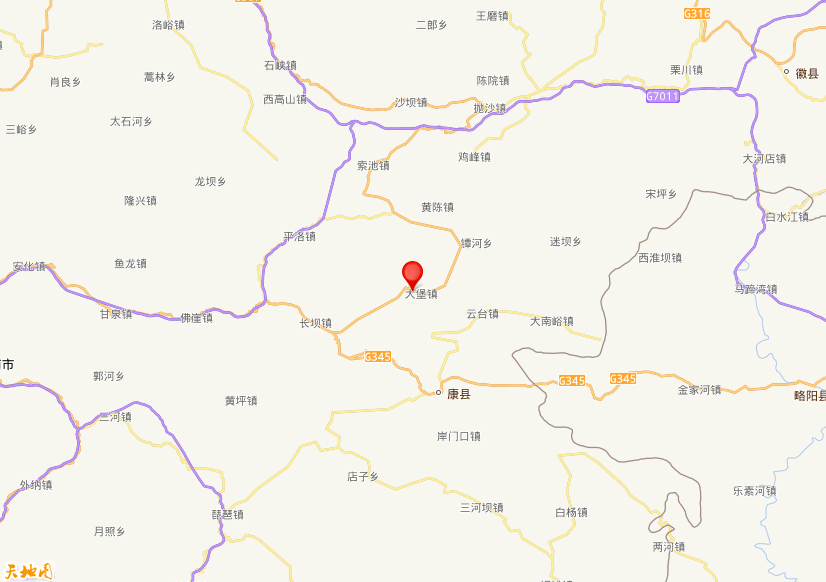 2025年06月30日01时05分，在甘肃陇南市康县发生了M 2.4级地震，震中纬度33.47，经度105.57。
