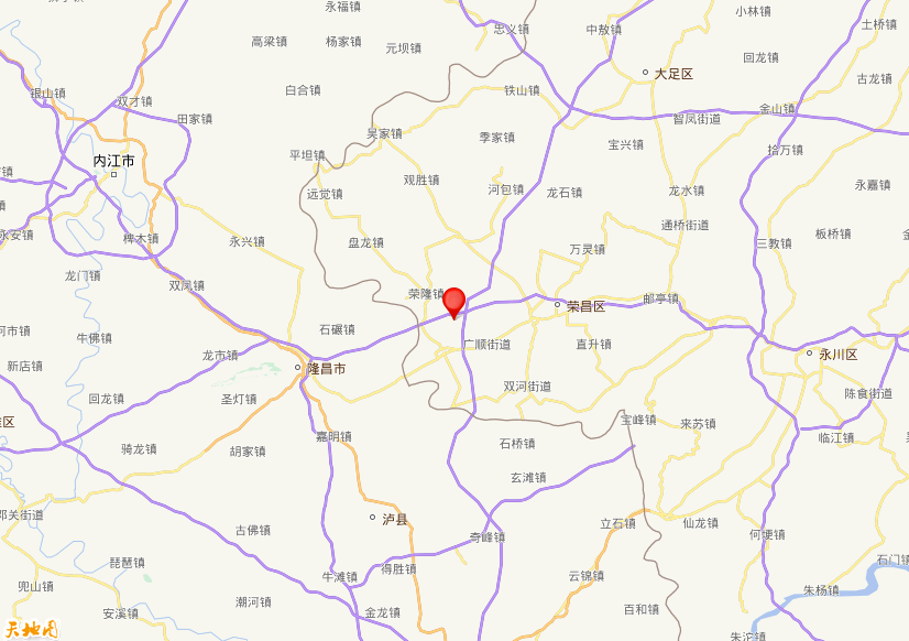 2025年09月20日17时12分，在重庆荣昌区发生了M 3.4级地震，震中纬度29.4，经度105.48。