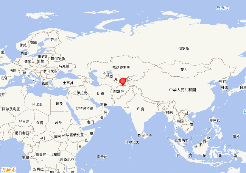 2025年11月03日04时29分，在阿富汗发生了M 6.6级地震，震中纬度36.64，经度68.01。