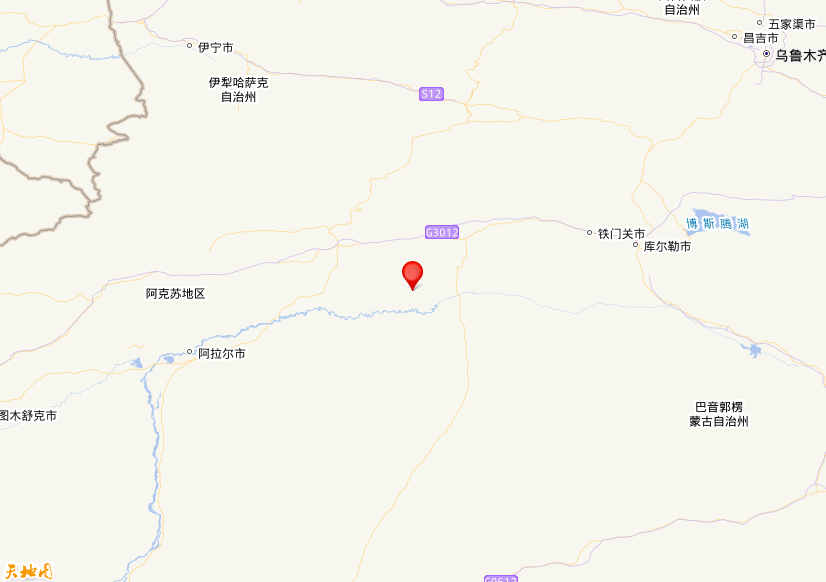 2025年11月08日15时56分，在新疆阿克苏地区库车市发生了M 3.0级地震，震中纬度41.21，经度83.73。