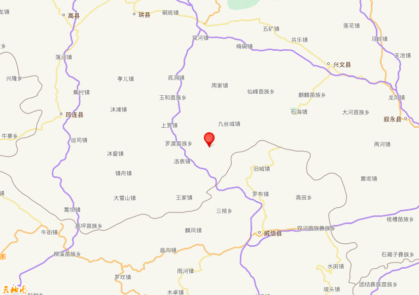 2025年11月08日21时47分，在四川宜宾市珙县发生了M 3.4级地震，震中纬度28.08，经度104.91。