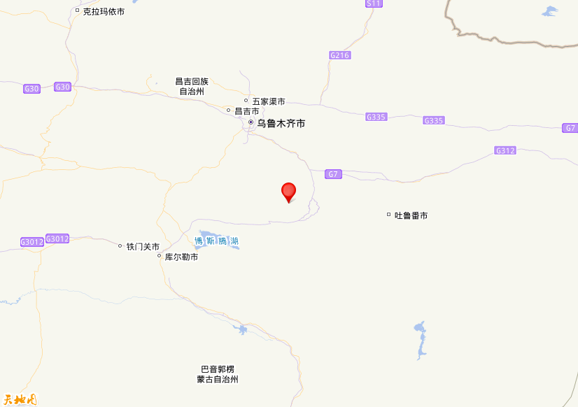 2025年12月12日11时04分，在新疆吐鲁番市托克逊县(爆破)发生了M 3.2级地震，震中纬度42.54，经度88.21。