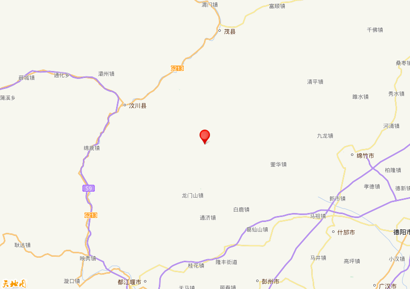 2025年12月13日06时52分，在四川成都市彭州市发生了M 3.9级地震，震中纬度31.37，经度103.81。