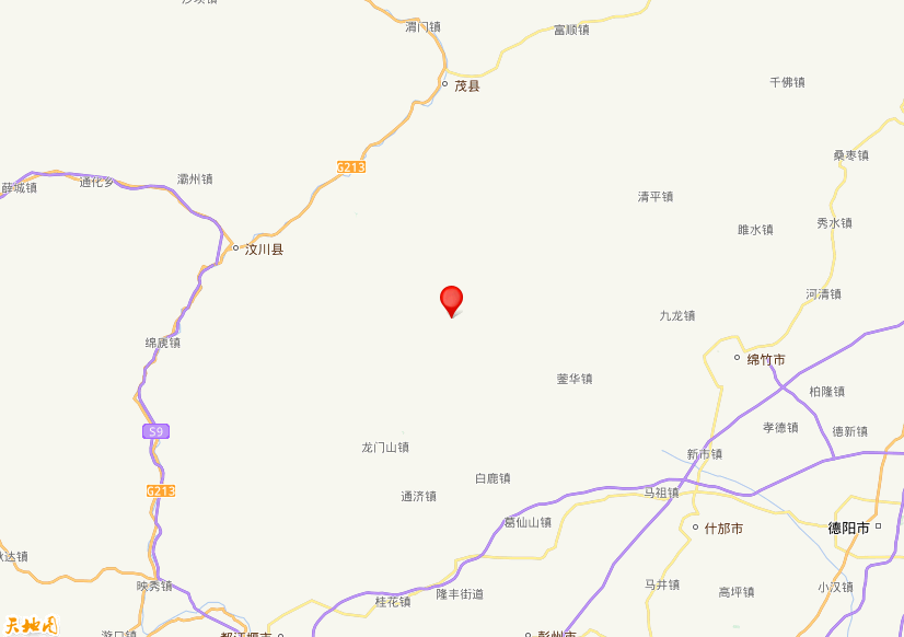 2025年12月13日06时52分，在四川成都市彭州市发生了M 3.8级地震，震中纬度31.39，经度103.86。