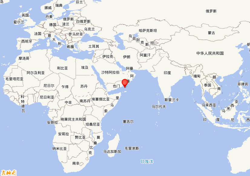 2026年01月21日09时05分，在索科特拉岛地区发生了M 5.0级地震，震中纬度14.44，经度53.65。