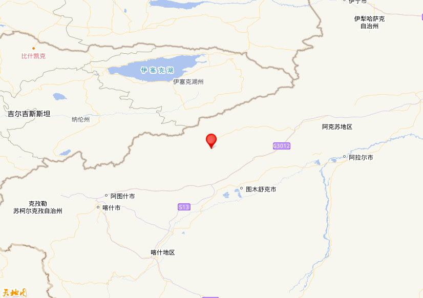 2026年01月22日15时03分，在新疆克孜勒苏州阿合奇县发生了M 3.0级地震，震中纬度40.71，经度78.43。