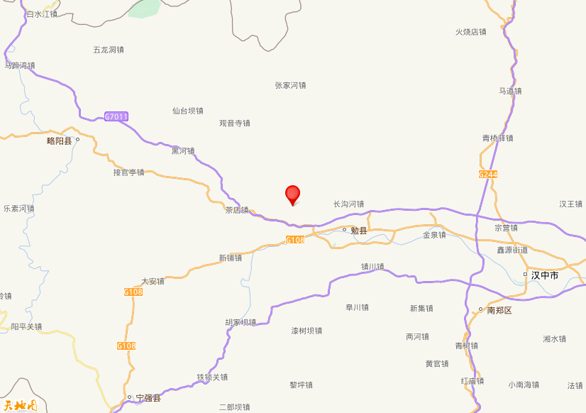 2026年04月06日02时32分，在陕西汉中市勉县发生了M 3.9级地震，震中纬度33.2，经度106.57。