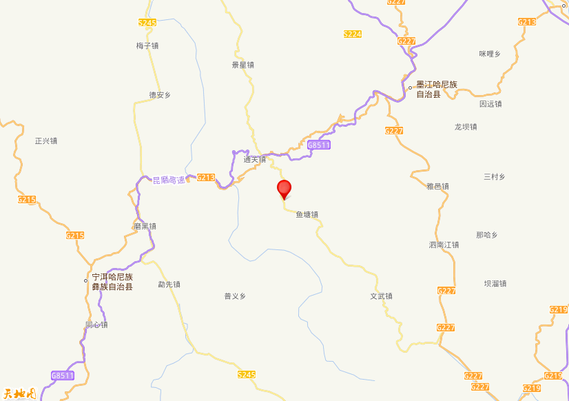 2026年07月22日05时14分，在云南普洱市墨江县发生了M 3.3级地震，震中纬度23.21，经度101.44。