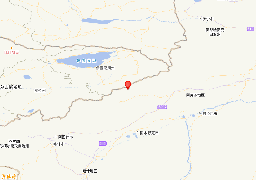2026年07月29日14时09分，在新疆阿克苏地区乌什县发生了M 4.6级地震，震中纬度41.37，经度78.73。