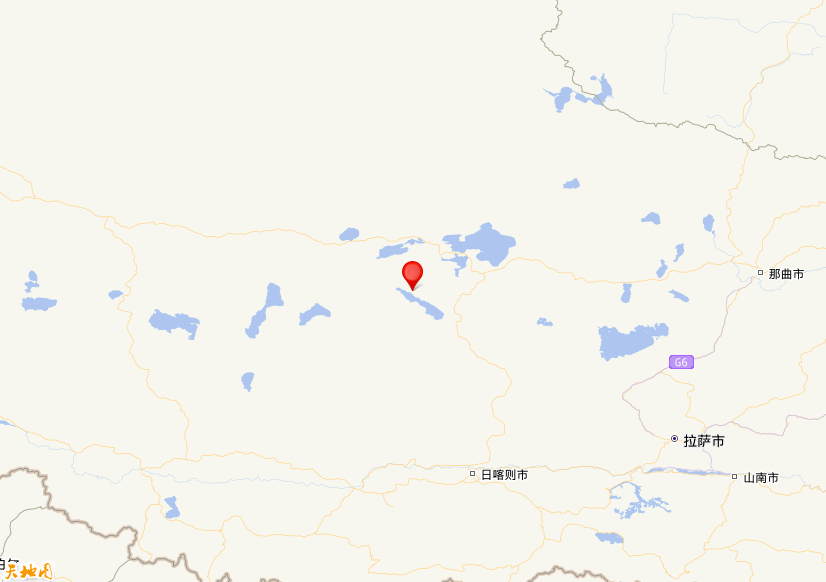 2026年10月05日22时37分，在西藏那曲市申扎县发生了M 3.6级地震，震中纬度31.27，经度88.24。