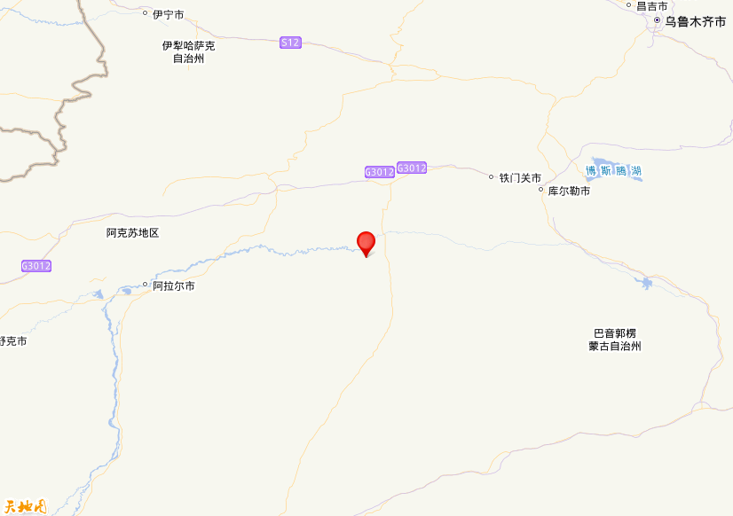 2026年10月17日01时51分，在新疆阿克苏地区库车市发生了M 3.2级地震，震中纬度40.88，经度84.02。