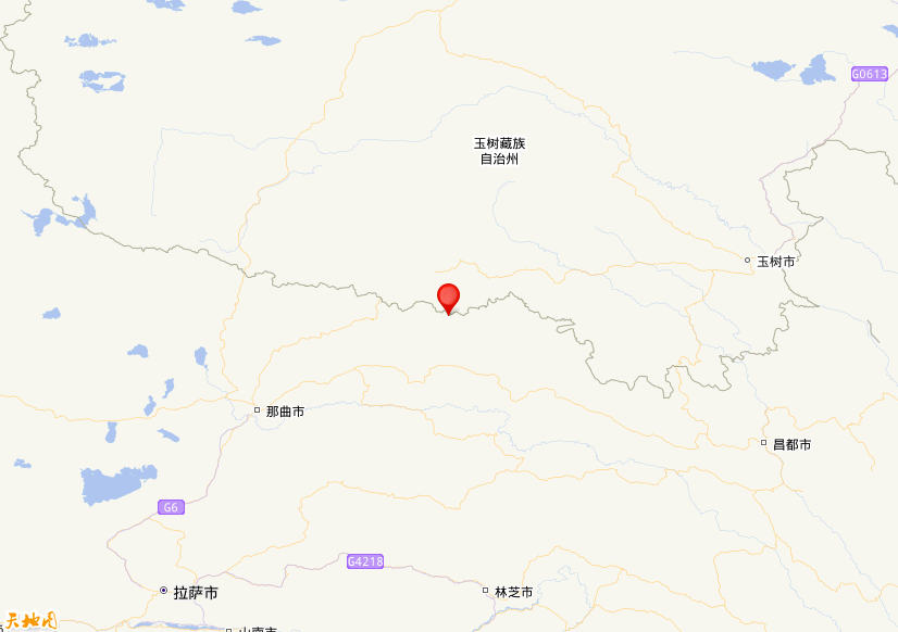 2026年10月25日19时25分，在西藏那曲市巴青县发生了M 5.7级地震，震中纬度32.43，经度93.99。
