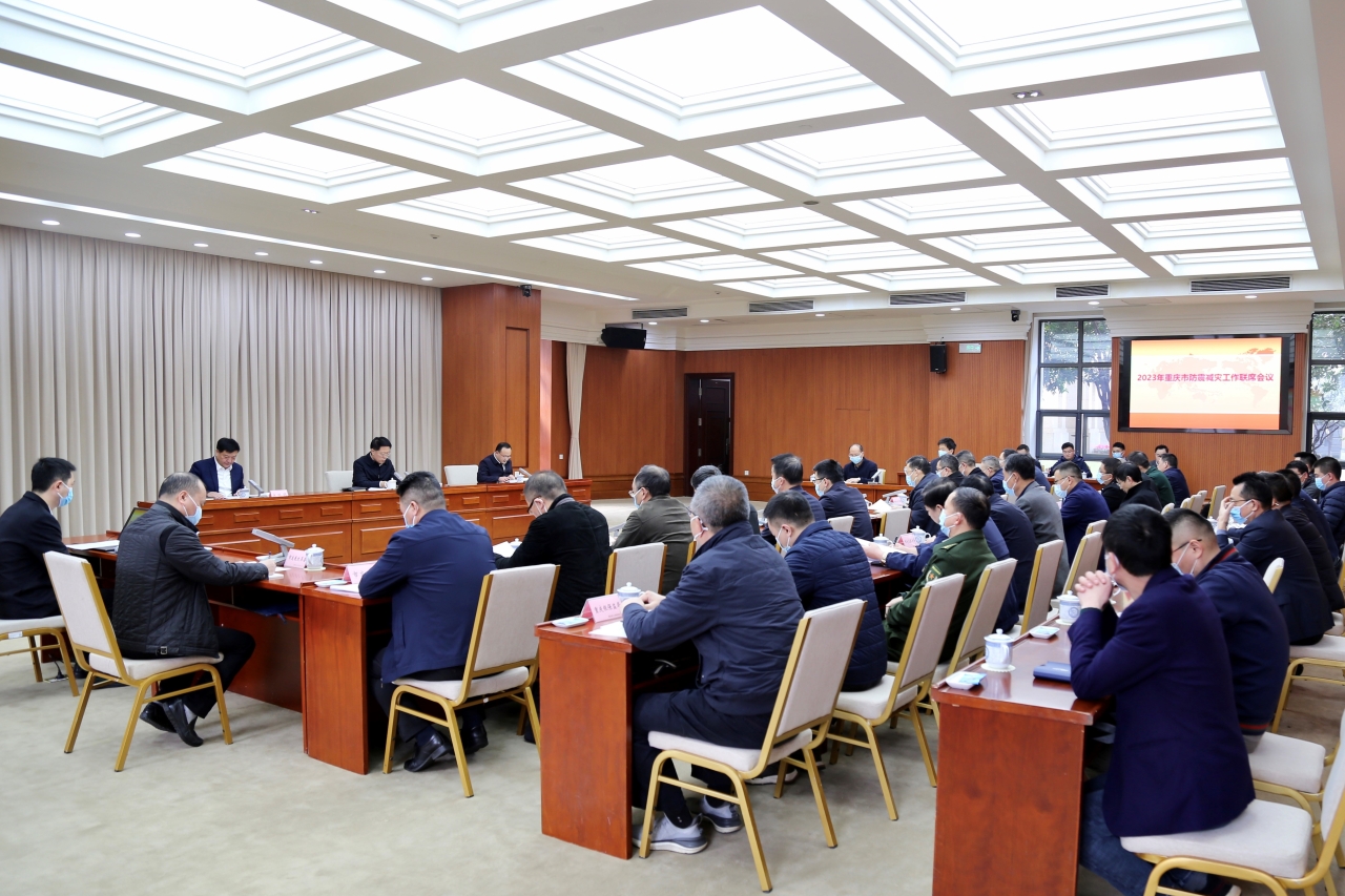 重庆市2023年防震减灾工作联席会议召开