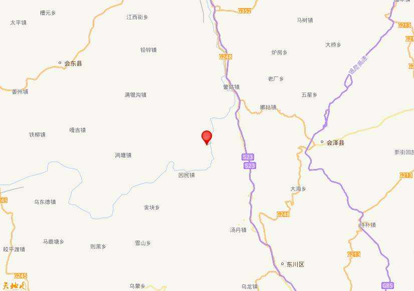 2021年09月14日13时48分，在四川凉山州会东县发生了M 3.1级地震，震中纬度26.41，经度102.98。