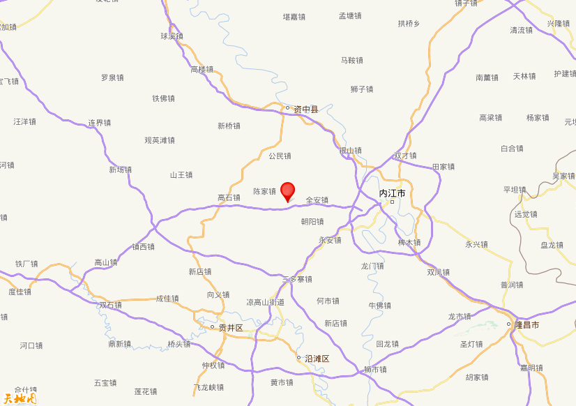 2023年08月18日09时30分，在四川内江市资中县发生了M 3.4级地震，震中纬度29.58，经度104.85。