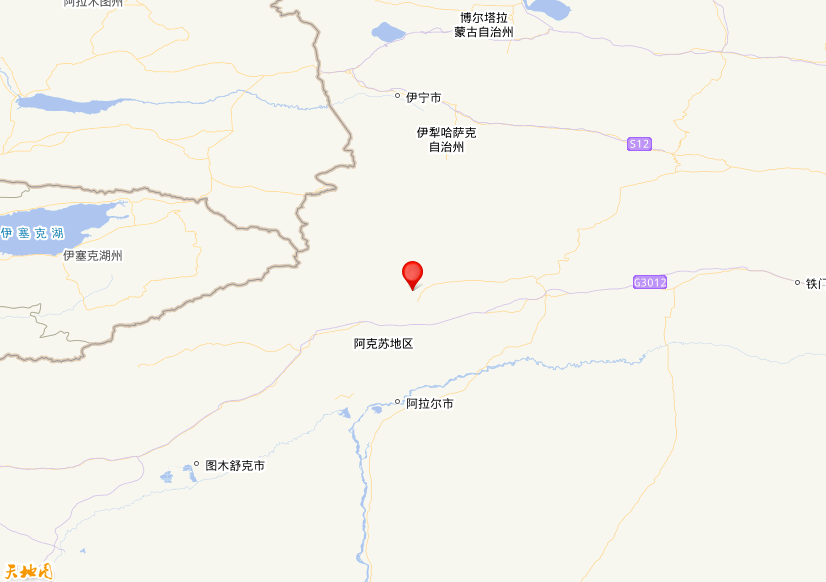2023年09月25日13时56分，在新疆阿克苏地区拜城县发生了M 3.6级地震，震中纬度41.76，经度81.45。