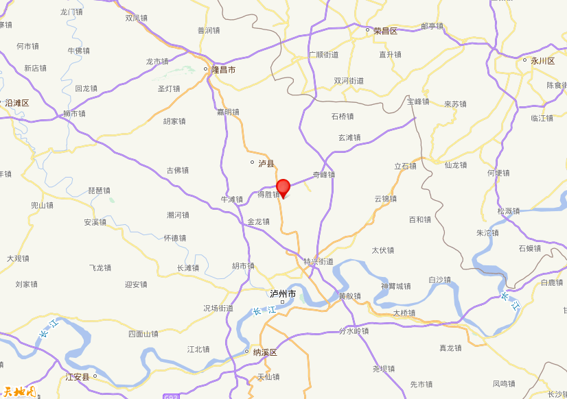 2024年03月14日03时19分，在四川泸州市泸县发生了M 3.1级地震，震中纬度29.08，经度105.44。