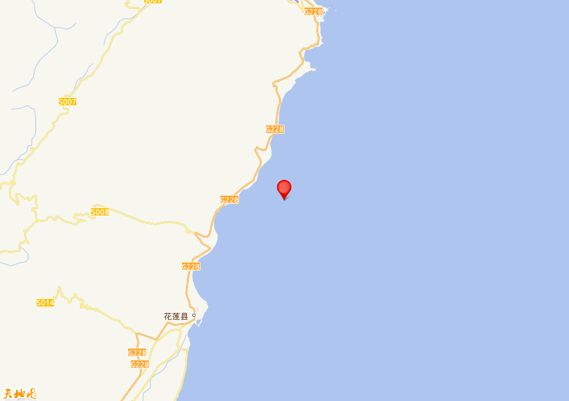 2024年04月03日10时28分，在台湾花莲县海域发生了M 5.1级地震，震中纬度24.22，经度121.8。