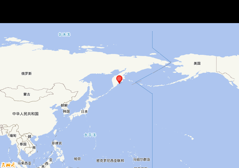 2024年08月18日03时10分，在堪察加东岸远海发生了M 7.0级地震，震中纬度52.8，经度160.15。