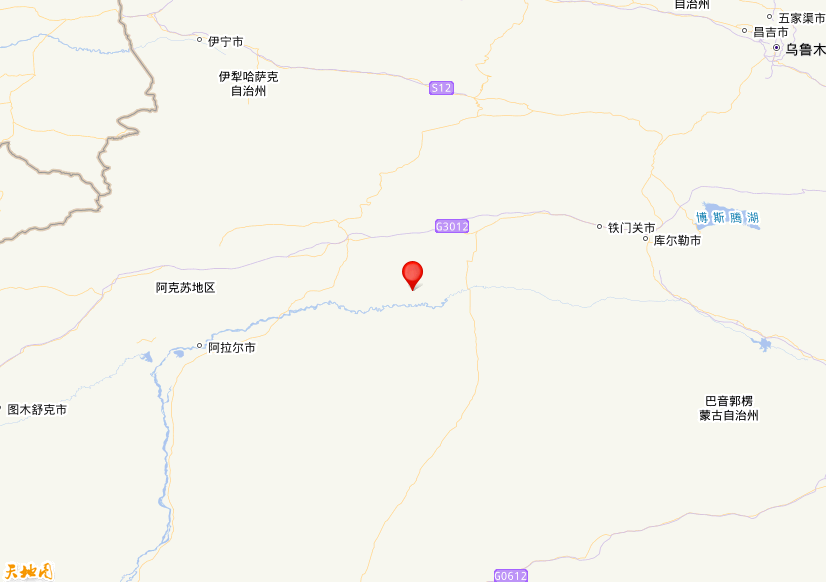 2024年10月06日10时32分，在新疆阿克苏地区库车市发生了M 3.3级地震，震中纬度41.15，经度83.62。
