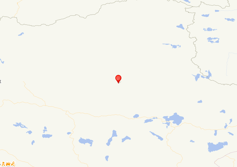 2025年01月10日04时49分，在西藏那曲市尼玛县发生了M 3.1级地震，震中纬度33.14，经度86.86。