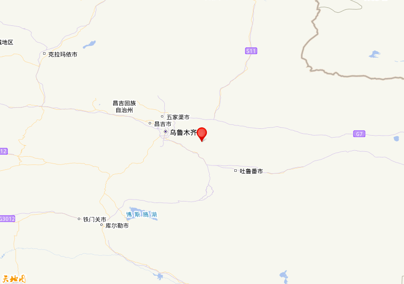 2025年02月03日02时03分，在新疆乌鲁木齐市达坂城区发生了M 3.0级地震，震中纬度43.59，经度88.43。