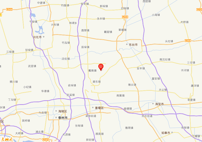 2025年02月09日07时00分，在江苏泰州市兴化市发生了M 3.0级地震，震中纬度32.72，经度120.17。