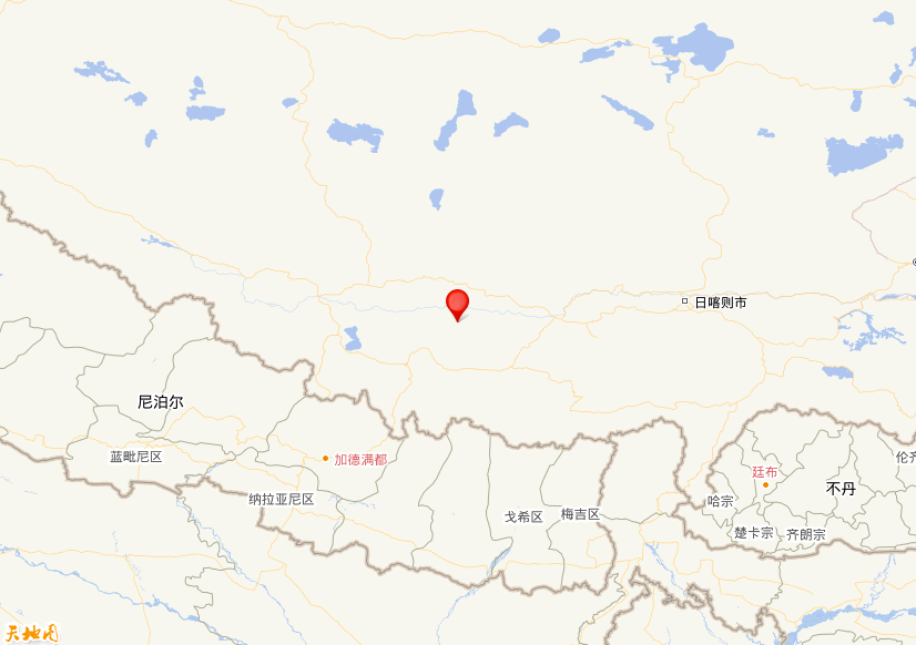 2025年02月09日15时36分，在西藏日喀则市昂仁县发生了M 3.1级地震，震中纬度29.05，经度86.63。