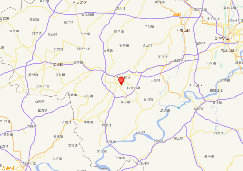 2025年02月11日12时01分，在重庆永川区中山路街道发生了M 2.3级地震，震中纬度29.32，经度105.94。