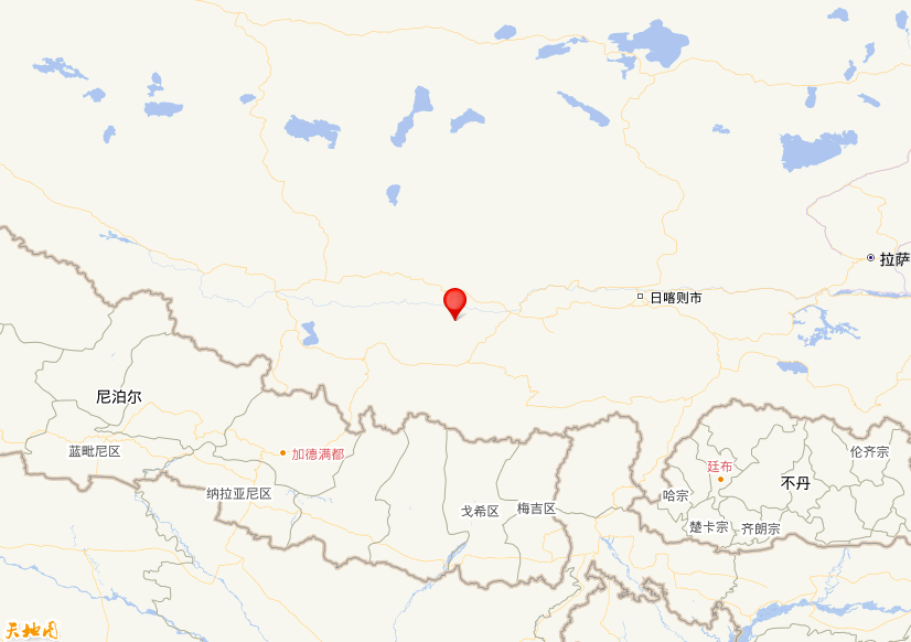 2025年04月16日14时41分，在西藏日喀则市定日县发生了M 3.1级地震，震中纬度29.02，经度87.04。