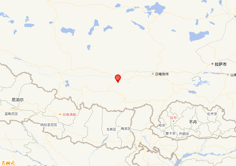 2025年05月12日05时11分，在西藏日喀则市拉孜县发生了M 5.5级地震，震中纬度28.91，经度87.54。