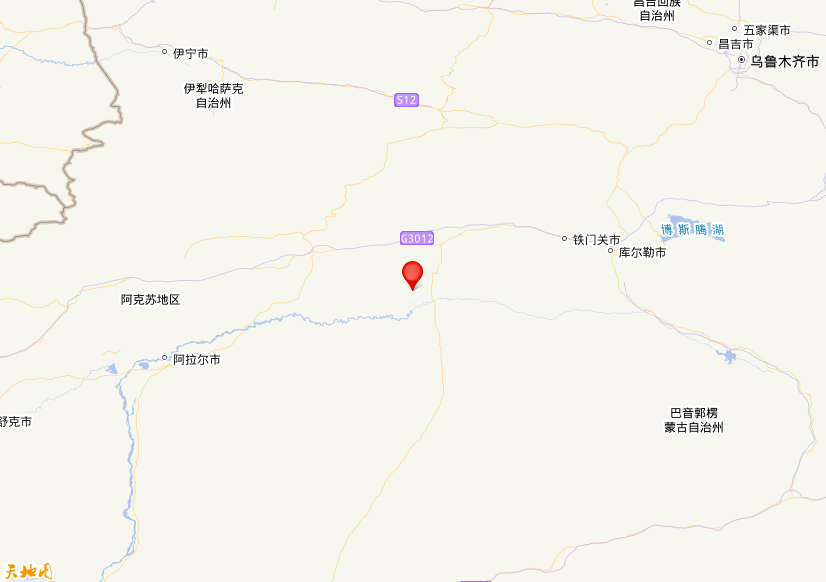 2025年05月20日00时41分，在新疆阿克苏地区库车市发生了M 3.0级地震，震中纬度41.28，经度84.01。