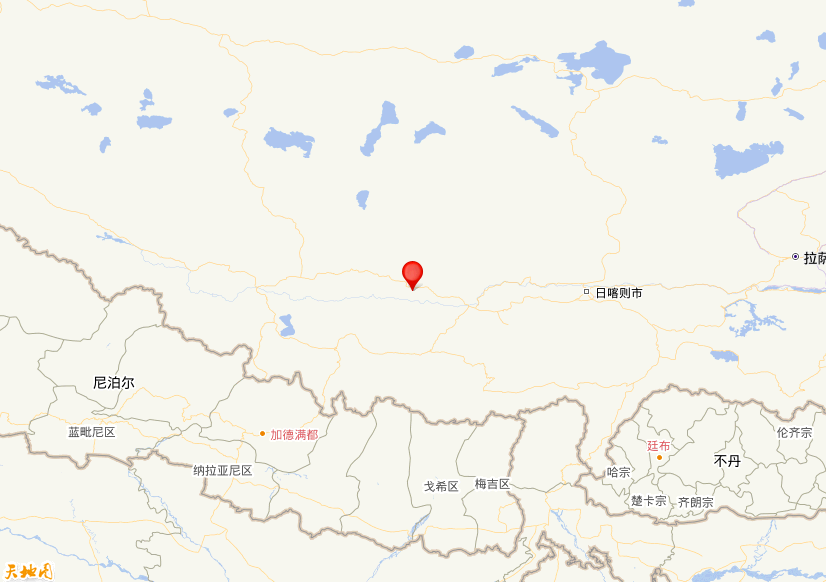 2025年06月10日10时05分，在西藏日喀则市昂仁县发生了M 3.4级地震，震中纬度29.27，经度86.97。