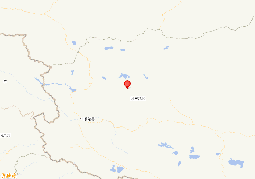 2025年07月09日13时25分，在西藏阿里地区日土县发生了M 3.8级地震，震中纬度33.54，经度81.74。