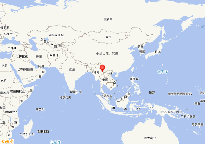 2025年07月14日08时01分，在缅甸发生了M 3.8级地震，震中纬度21.71，经度99.69。