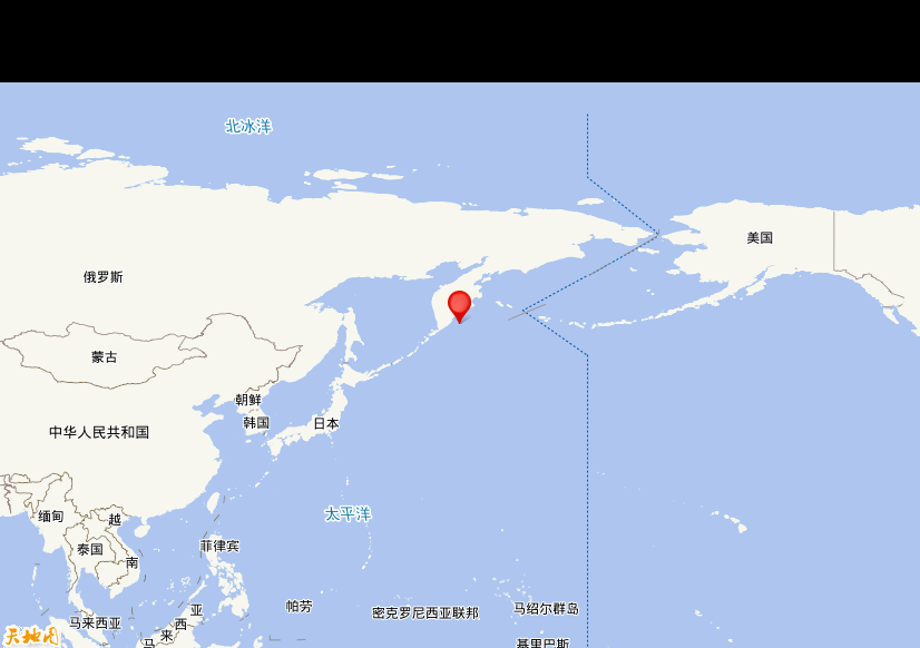 2025年08月01日19时57分，在堪察加东岸远海发生了M 5.9级地震，震中纬度51.8，经度160.05。